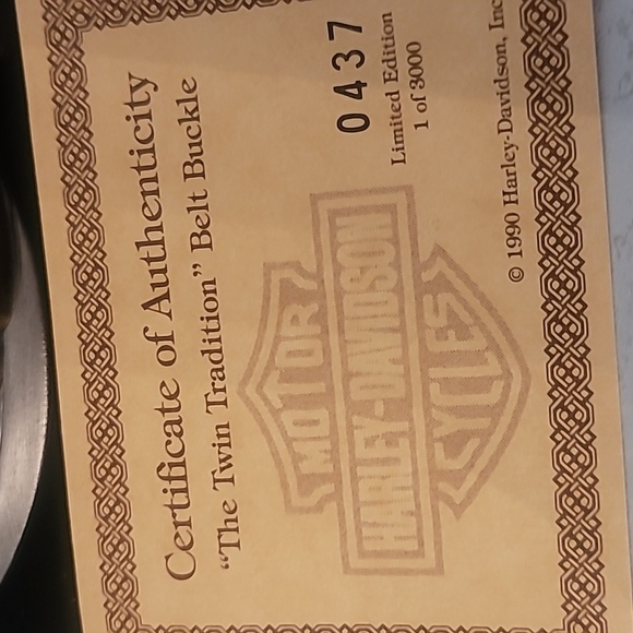 Harley Davidson Original Belt Buckle - Picture 3 of 3